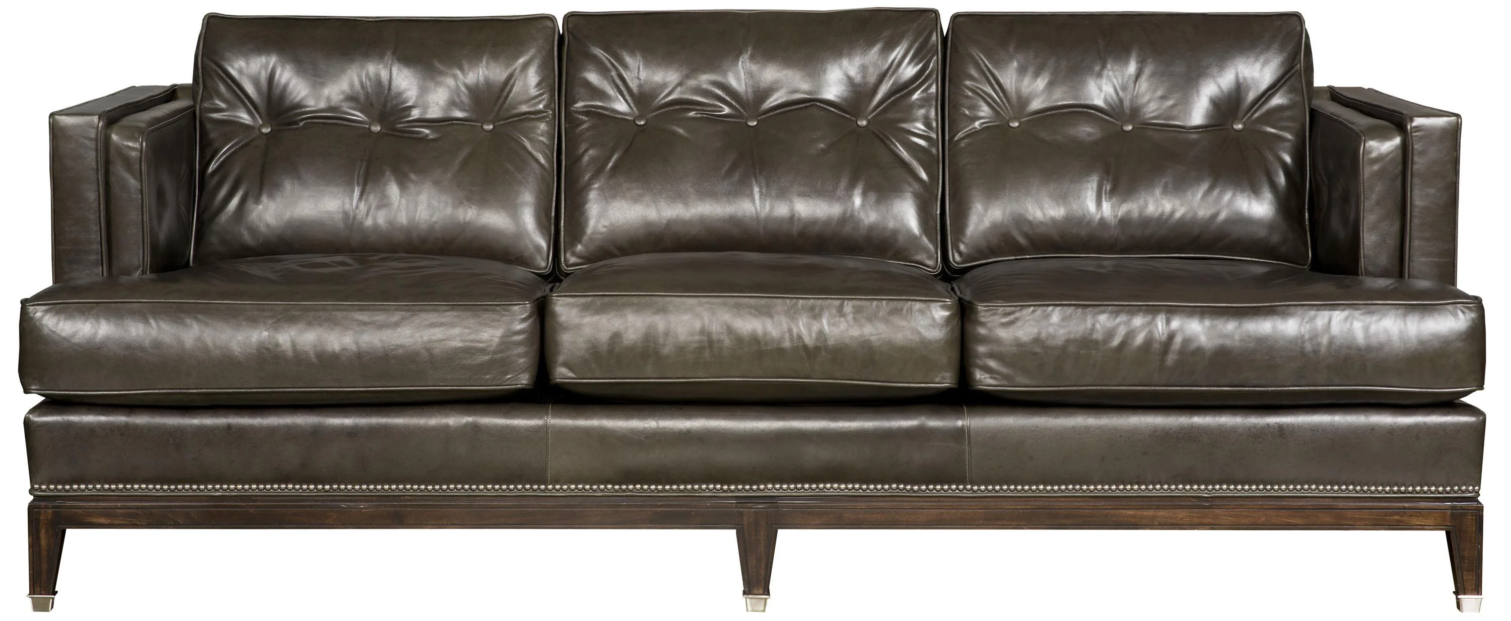 Vanguard Furniture Whitaker CL18S Sofa with Track Arms and Tufted Back Baer's Furniture Sofa